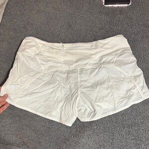 lululemon athletica Women's White Shorts